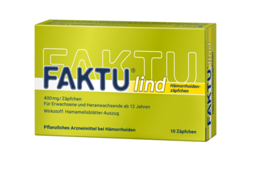 DR. KADE Pharmazeutische Fabrik GmbH FAKTU lind Hämorrhoidenzäpfchen 10 St 17836441