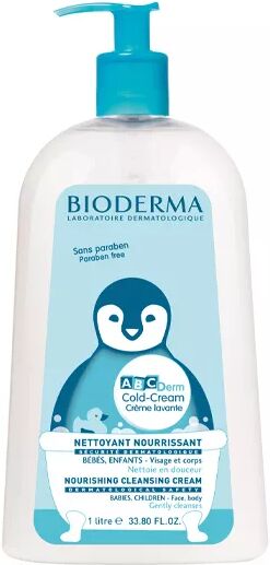 Bioderma Crema limpiadora  Abcderm Cold Cream 1L