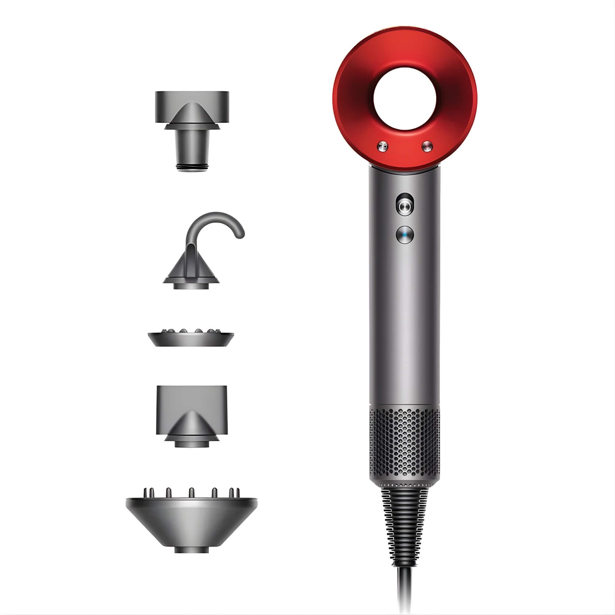 Dyson Supersonic Haartrockner (Anthrazit / Rot)