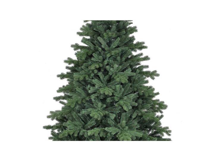 Laalu Weihnachtsbaum künstlicher Deluxe Bernard 270 cm, grün, 2D/3D, 2480 Zweige, inkl. Metallständer, Grün, Metall, Kunststoff, Tanne, Freiform, 270 cm, Dekoration, Weihnachtsdekoration, Christbäume & Zubehör