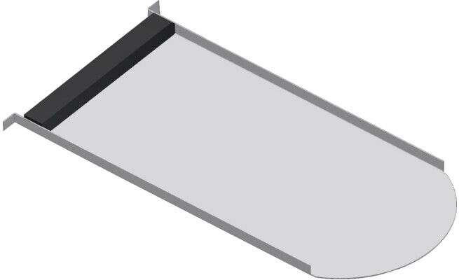 Schletter Solar Tuiles de remplacement en aluminium Biber 180x380 Rapid 109016-007 (109016-007)