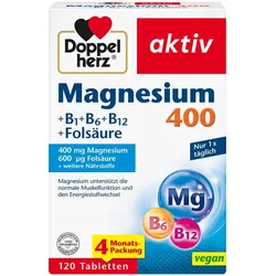 Doppelherz aktiv Magnesium 400  120 St Tabletten