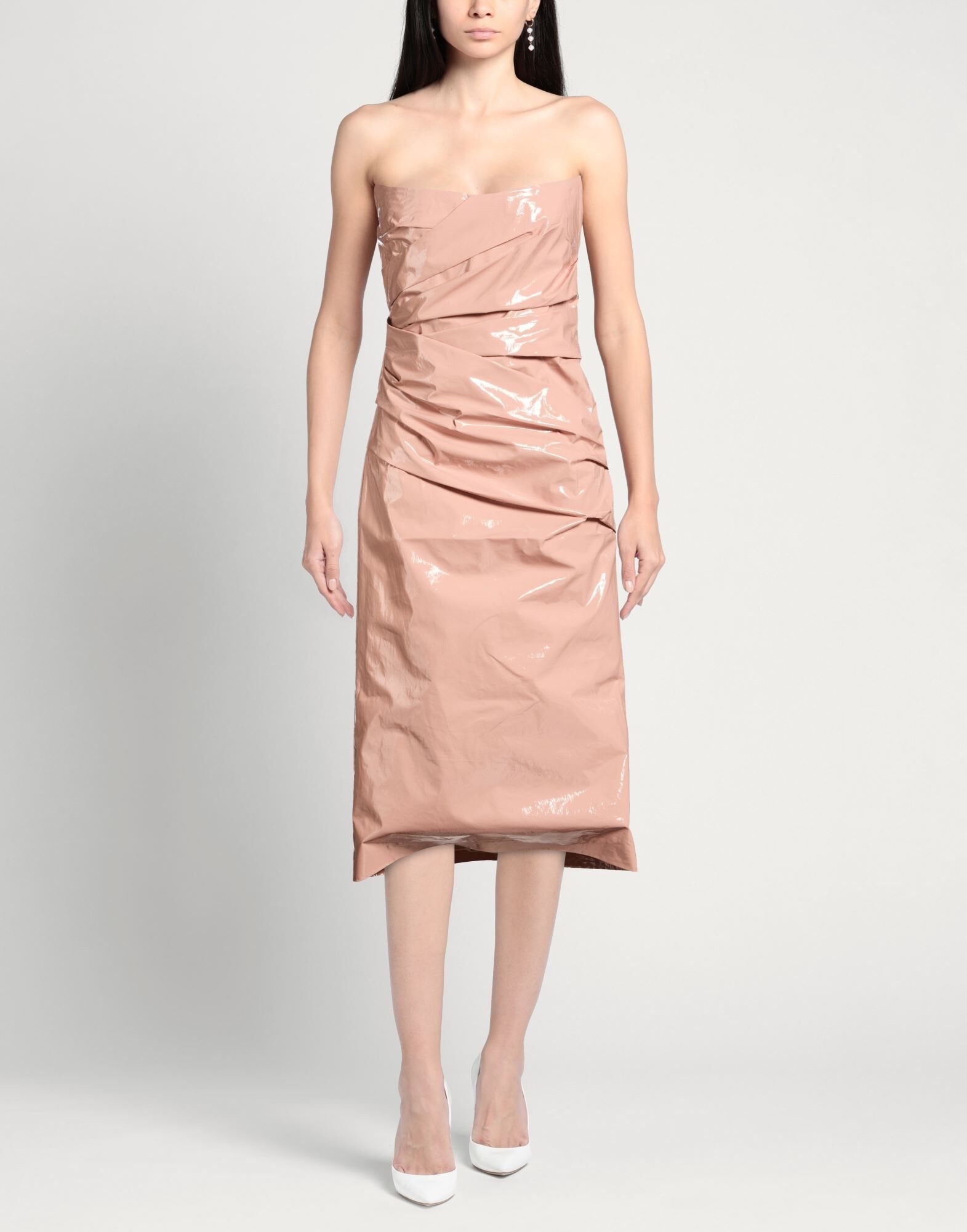 Del Core Vestido midi Mujer Rosa palo 36,38 Mujer
