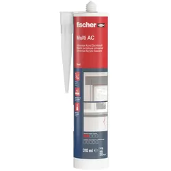 Fischer Universal Acryl Dichtstoff Multi AC 310 ml weiß - 053110