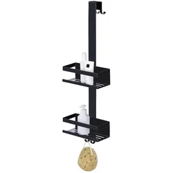 Wenko, Duschablage, Duschcaddy Bribano Duo (23 x 18 x 71 cm)