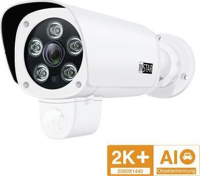 Instar IN-9408 2K+ draadloze bewakingscamera met LAN/WLAN en IP-functionaliteit, resolutie 2560 x 1440 pixels