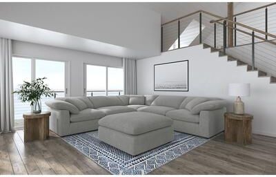 Coaster Raleigh Boucle Upholstered Modular Sectional