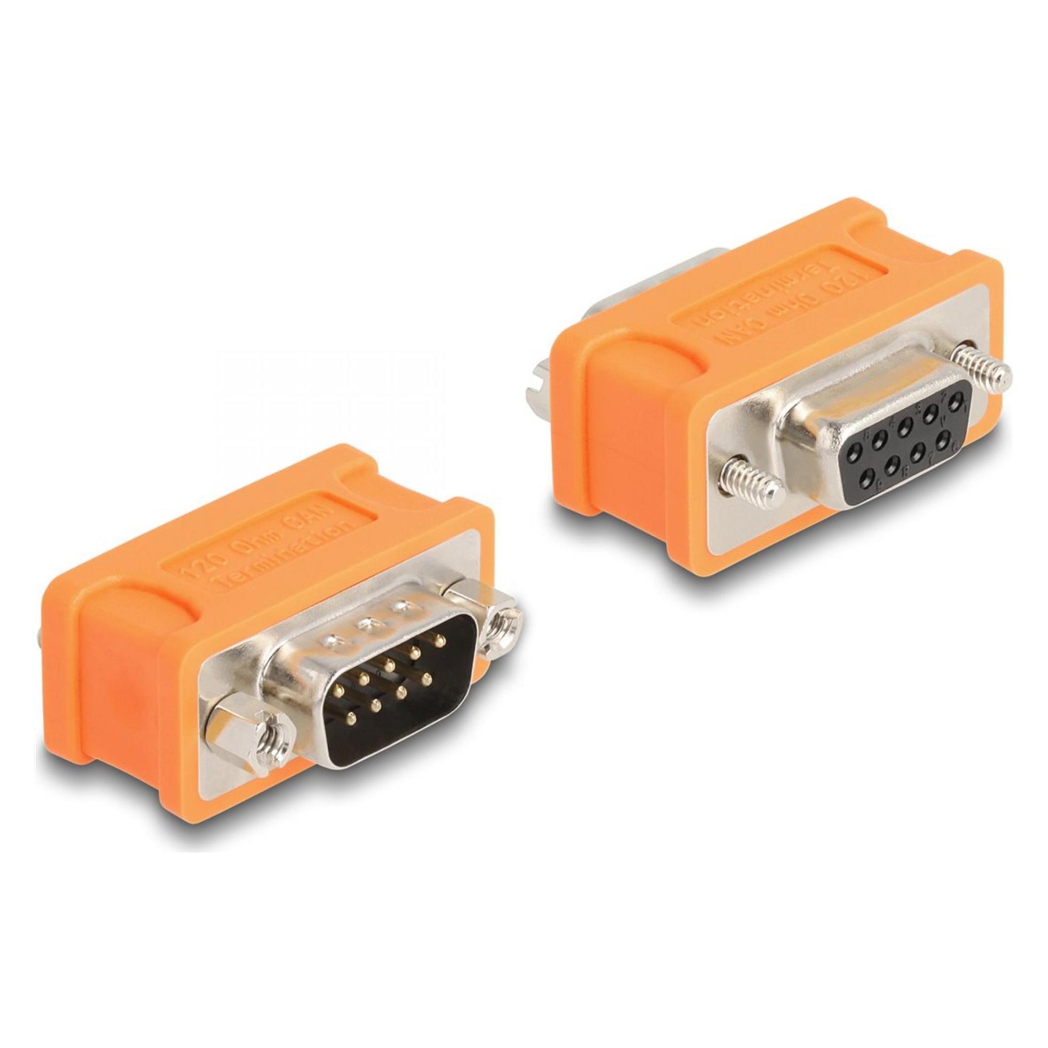 Delock D-Sub 9 CAN Bus Adapter 120 Ohm Abschlusswiderstand (0.05 m) (66741)