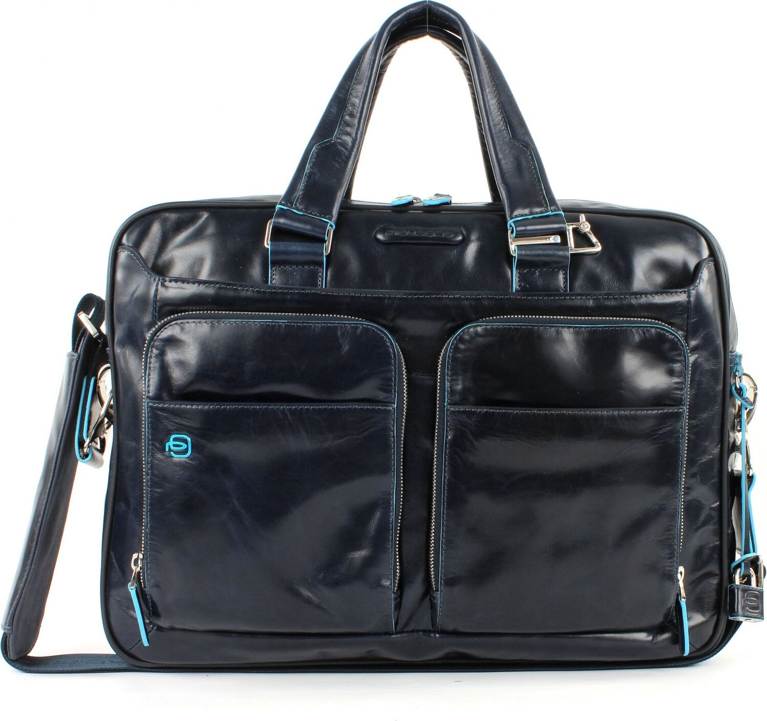 Piquadro Blue Square Aktentasche III Leder 39 cm Laptopfach