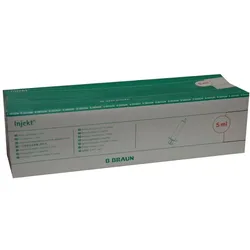 B. Braun Injekt Luer Solo Einmalspritzen 2-teilig Luer-Ansatz, 5 ml, 100 Stück 100X5 ml