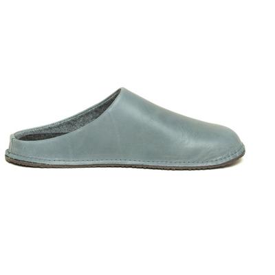 Gottstein - Leder Loafer - Hausschuhe 45 | EU 45 türkis/grau