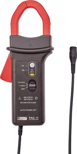 Chauvin Arnoux PAC 17 Stromzangenadapter Messbereich A/AC (Bereich): 0.5 - 400A Messbereich A/DC (Bereich): 0.5 - 600A