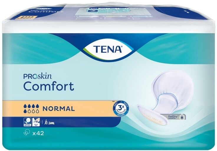 Tena Comfort Normal - 6 paquets de 42 protections