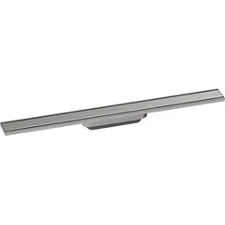 hansgrohe RainDrain Original Fertigset Duschrinne, 700mm, höhenverstellbar, Edelstahl gebürstet, 56197800