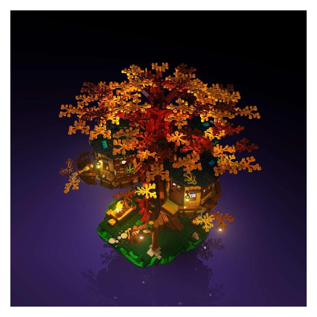 Light my bricks LMB 2.0 LED Licht Set für LEGO 21318 Baumhaus (21318)