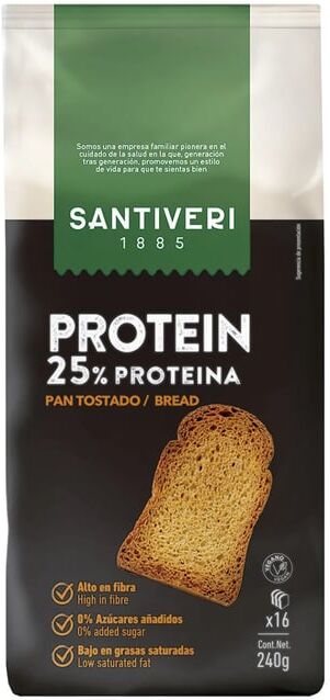 Santiveri Pão Torrado Proteico 240g