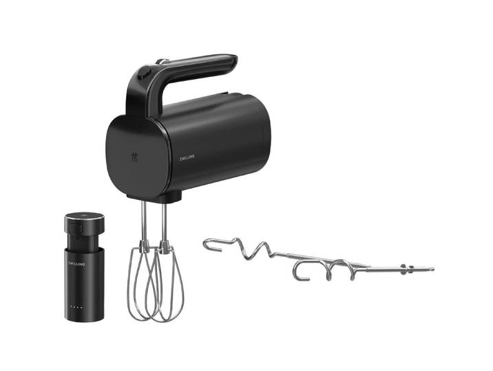 Zwilling Handmixer XTEND, Kabelloser Handmixer mit Akku und vielfältigem Zubehör