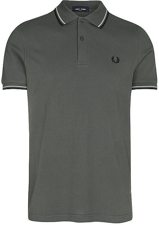 FRED PERRY Poloshirt  dunkelgrün   S S