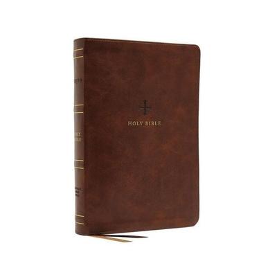 NRSV, Catholic Bible, Thinline Edition, Leathersoft, Brown, Comfort Print, Gebundene Ausgabe von Catholic Bible Press, Harper Collins (US),