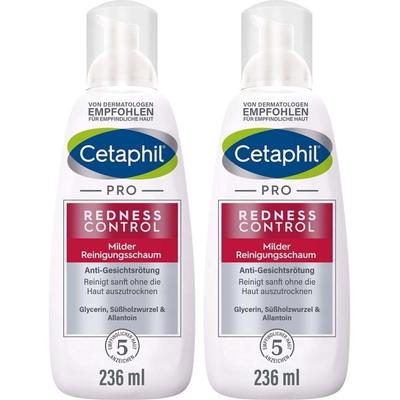 Cetaphil Redness Control milder Reinigungsschaum 2x 2x236 ml Schaum
