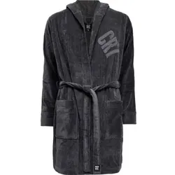 CR7 Cristiano Ronaldo Cotton Bathrobe Grau Baumwolle Large Herren