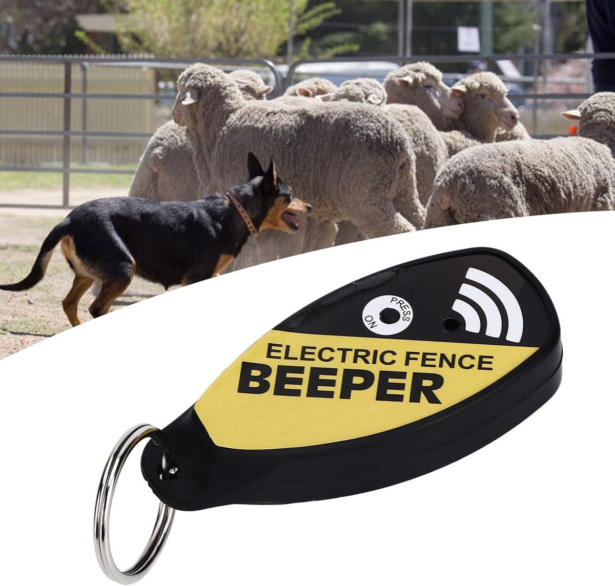 Elektrische Afrastering Tester met Piepindicator voor Paarden en Vee