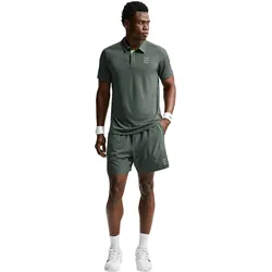 NIKE Court Advantage Dri-FIT 6" Tennisshorts Herren 303 - camo green/cucumber calm/cucumber calm XL