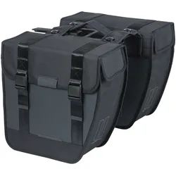 Doppeltasche TOUR WATERPROOF MIK 2.0 28 Liter, Basil, schwarz, Basil, 18213