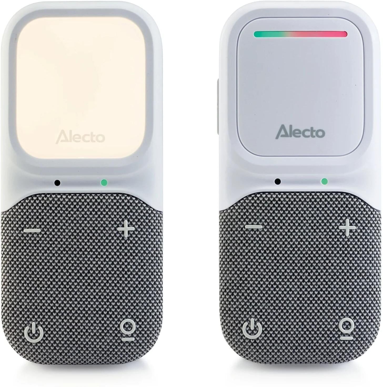 Babyphone ALECTO "mit Licht", Baby, grau (grau, weiß), Babyphones Babyphone grau, weiß Einheitsgröße