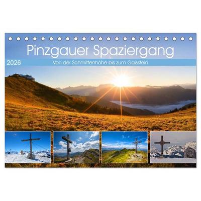 Pinzgauer Spaziergang (Tischkalender 2026 DIN A5 quer), CALVENDO Monatskalender