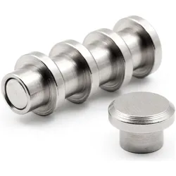 5x Supermagnete, Magnet, Büromagnet "Steel" (5x)
