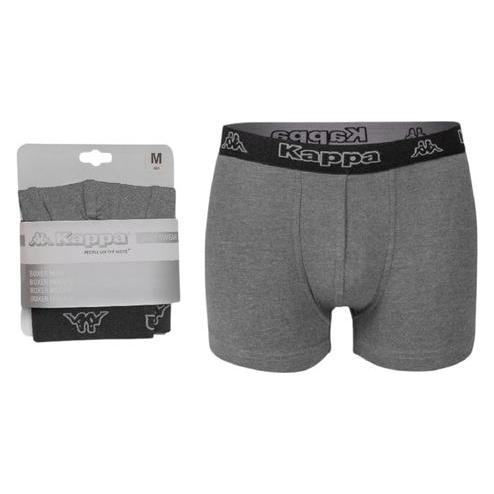 Kappa Herren Boxershorts 1P Graphit (M) (56755010)