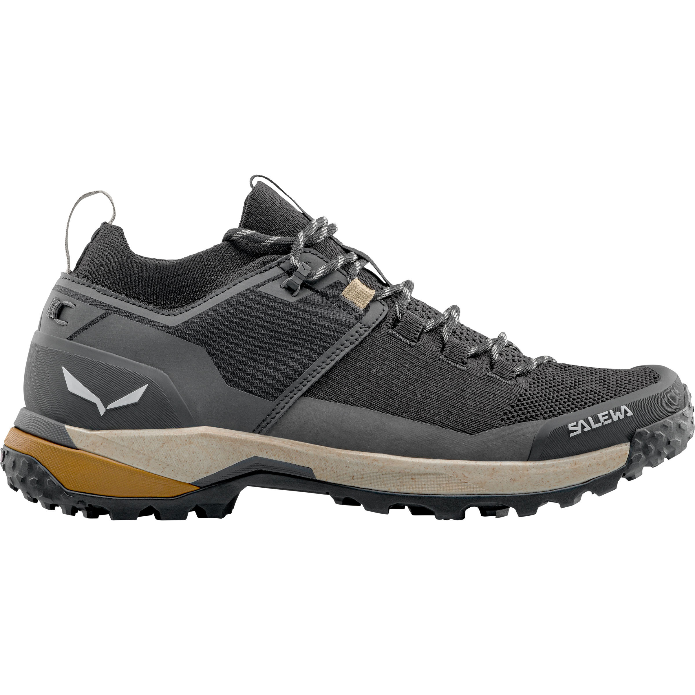 Salewa Puez 2 Knit PTX Herren Zustiegsschuhe schwarz Größe 40.5 Trekking Wasserdicht