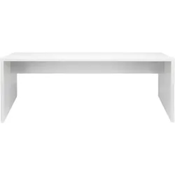 Low Desk Tisch mit Echtholzfunier Tischplatte, ABS Kante