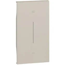 Legrand KM19MH2 LivingNow 2-modulige Tastenabdeckung My Home mit Symbol ”+/-”, Farbe Sand