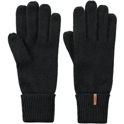 BARTS Handschuhe Fine Knitted Gloves, Größe M in Schwarz Schwarz