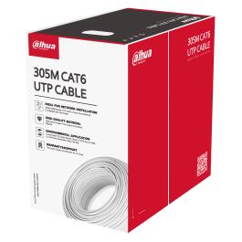 Dahua CCTV Cabling, DH-PFM920I-6UN-C, 305m UTP CAT6 Cable (DH-PFM920I-6UN-C)