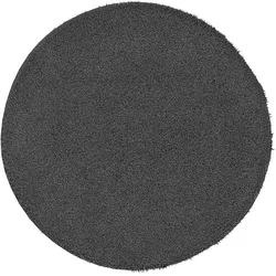 Linea Due Badteppich ROMAN anthrazit 60x60 cm rund