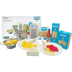 Tanner - De Cecco Pasta-Set 16-teilig mit Topf, Sieb, Tellern und Besteck
