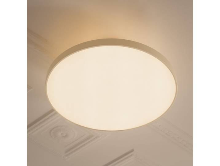 Plafonnier LED Asteria UP PLUS, blanc perle, 60 cm CCT - UMAGE - Salon / séjour - Design - Métal - Semi-encastré