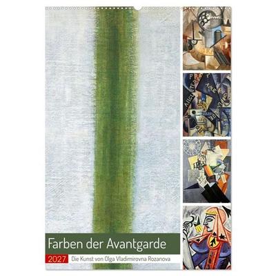 Farben der Avantgarde (Wandkalender 2027 DIN A2 hoch), CALVENDO Monatskalender