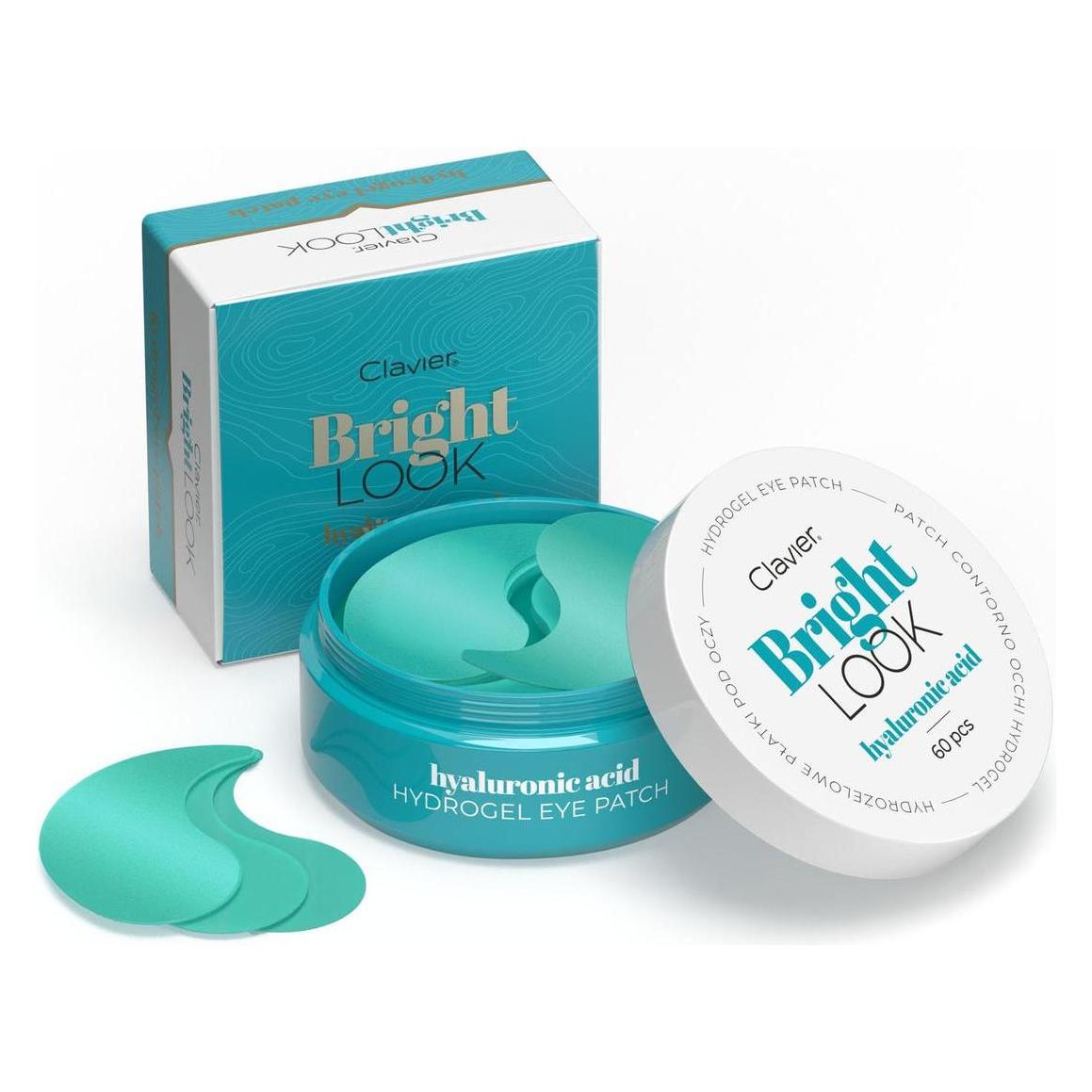 Clavier Bright Look Hyaluronic Acid Gel Moisturizing Eye Patches (Augenpflege Gel) (65807047)