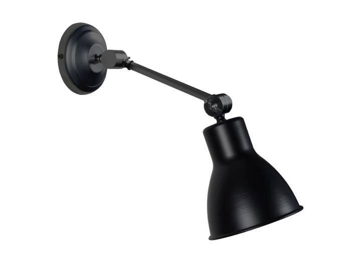 Applique bi-articulé métal abat-jour noir