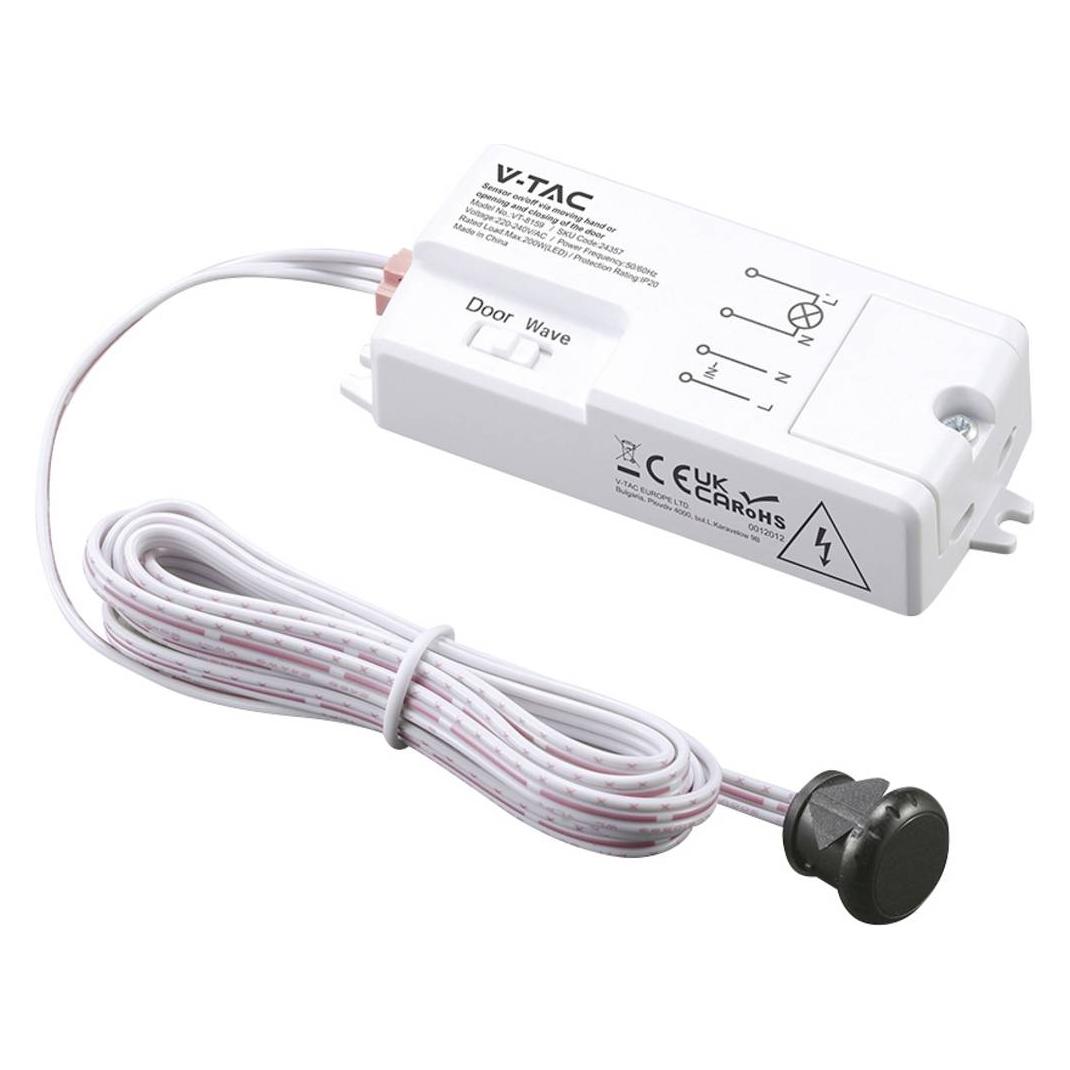 V-Tac 24357 Infrarot Sensor Weiss IP20 (24357)