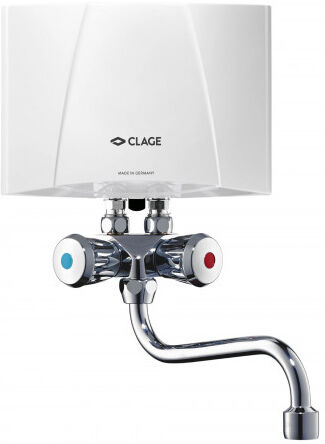 CLAGE M4 SMB Petit chauffe-eau instantané 4,4 kW 230 V + mitigeur 1500-17104