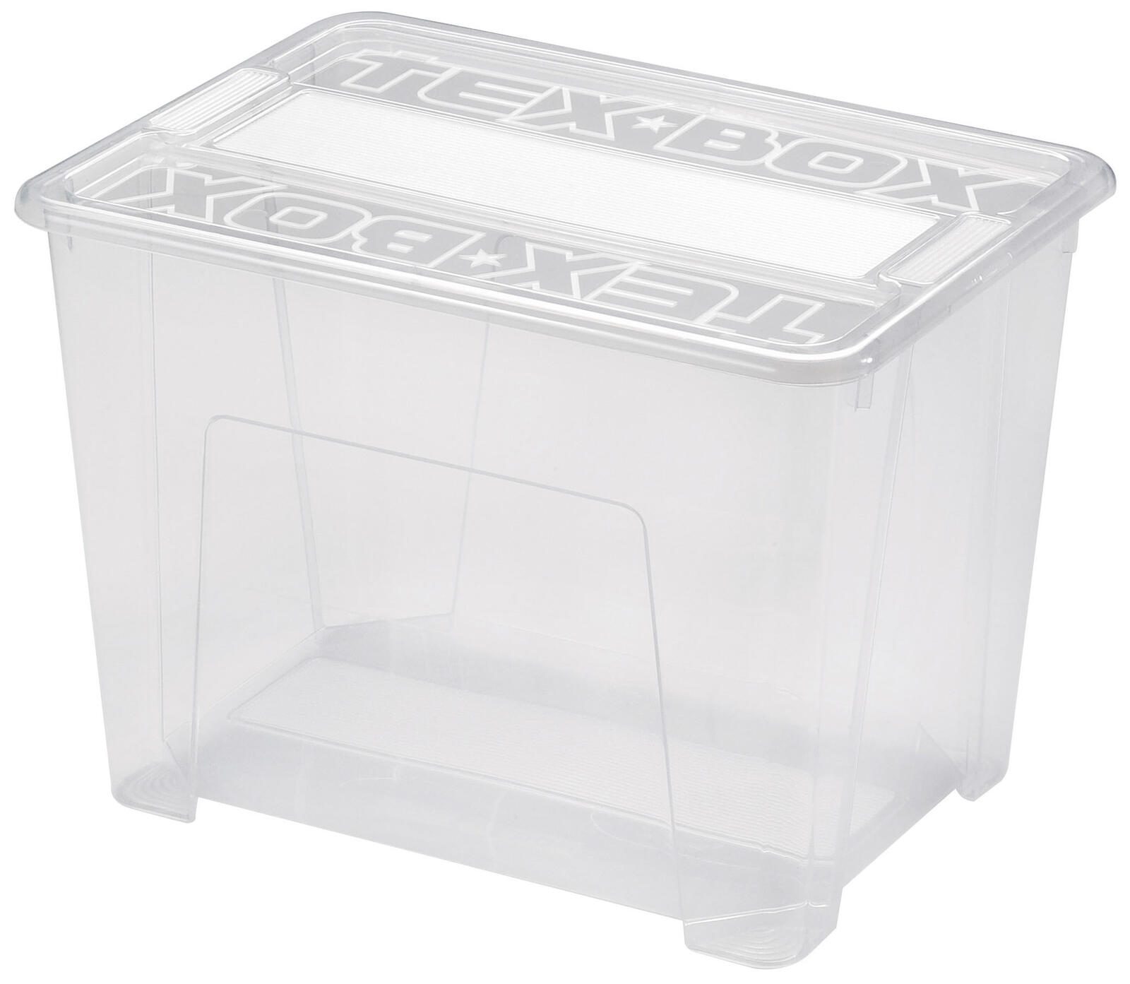 neutral Aufbewahrungsbox TEX 28,0 x 38,0 x 27,2 cm transparent 7205