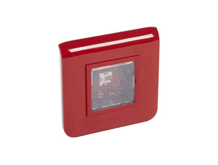 Meuble - Dl Rouge - 2 Cd - Encastre - Rouge - A monter soi-même