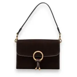 Hispanitas für Damen. BI264945 Weiche Tasche in Braun (OSFA), Lässig, Wildleder