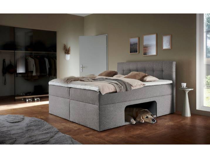Home affaire Boxbett Carolin, mit Nische inkl. gepolsterter Unterlage für Haustiere