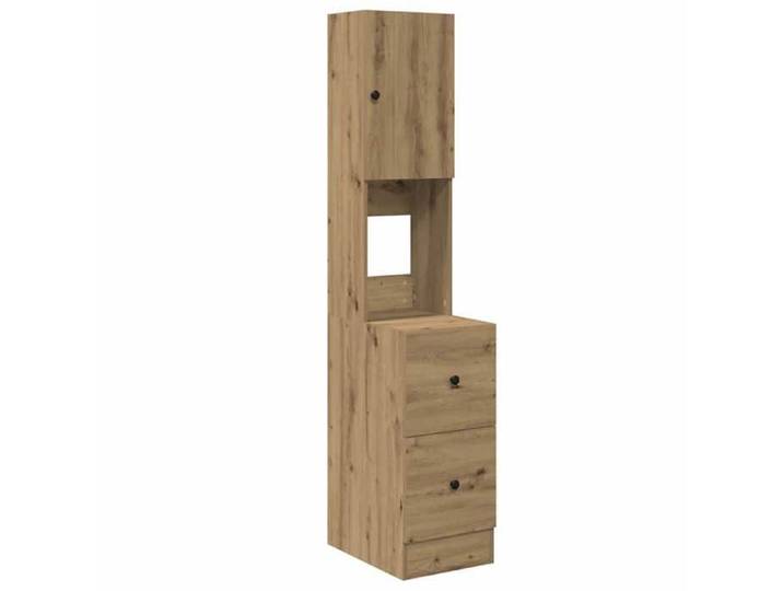 NEW Meuble stockage - vidaxL - Buffet de cuisine Chêne artisanal 32x50x180 cm - Meuble Rangement 43517